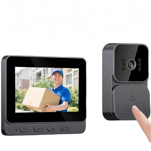 Amazon.co.jp: インターホン テレビドアホン ワイヤレス 工事不要